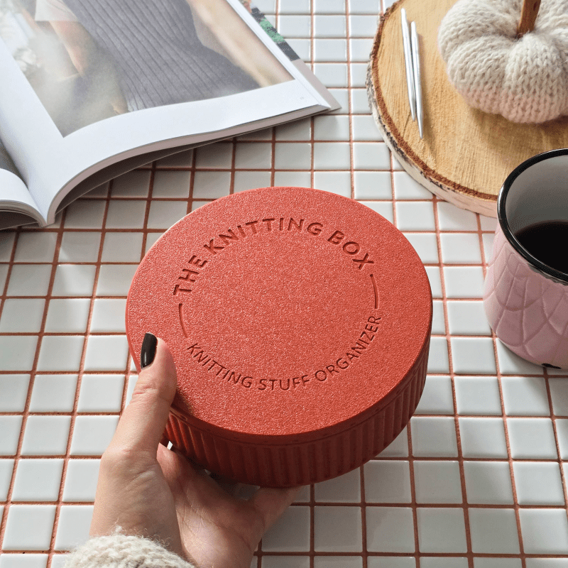 The Knitting Box Macaron Knitting Stuff Organizer Maxi