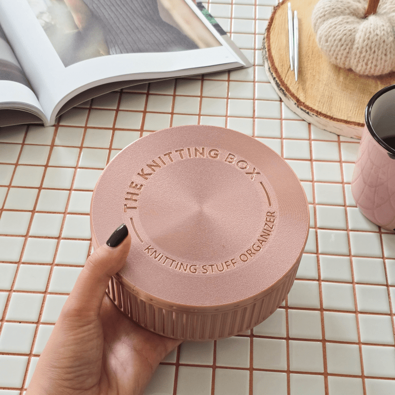 The Knitting Box Macaron Knitting Stuff Organizer Maxi