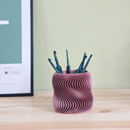 The Knitting Box pojemnik dziewiarski Swirly