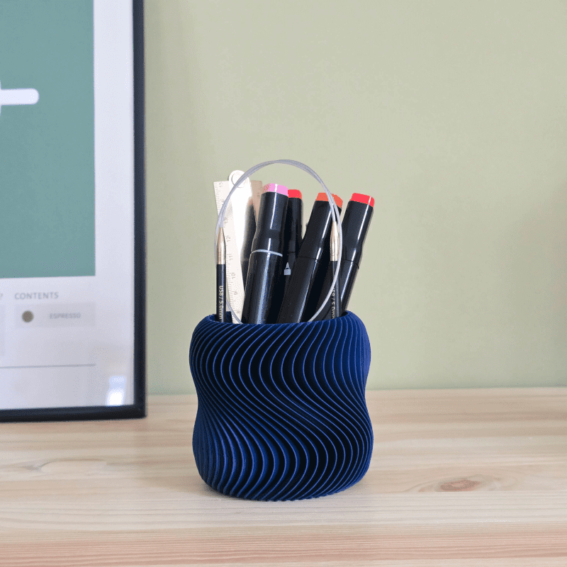 The Knitting Box pojemnik dziewiarski Swirly