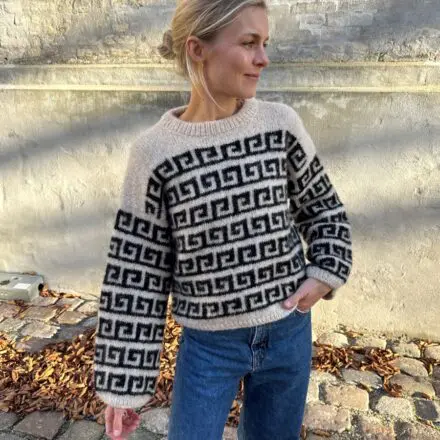 PetiteKnit Athene Sweater wzór na druty Archiwum Isagera 2