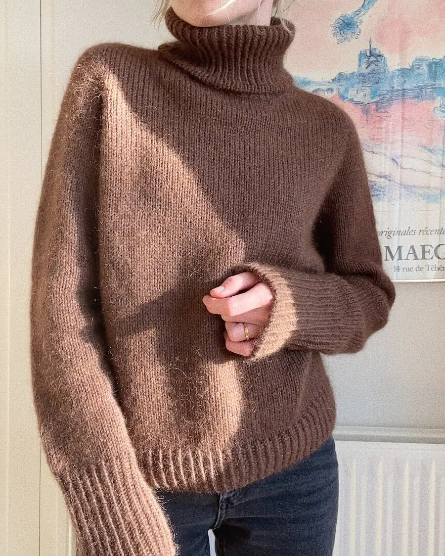 PetiteKnit Terrazzo Sweater wzór dziewiarski