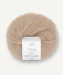 włóczka tynn silk mohair moherowa z jedwabiem tynn silk mohair w kolorze beżowym