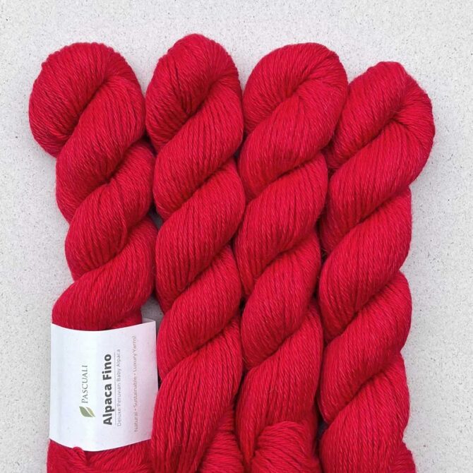 Włóczka z alpaki Alpaca Fino delikatna i przyjemna w dotyku kolor 59