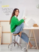 Mykt Til Dame 2202 czasopismo wzory Sandnes Garn