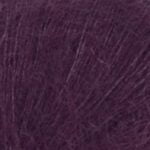 Tynn Silk Mohair Zestaw włóczek na sweter - 4672 bakłażan