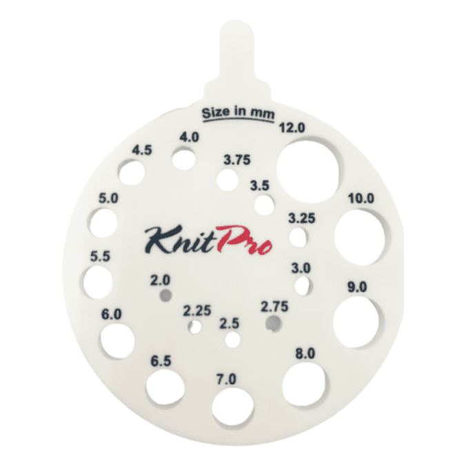 Miarka do drutów okrągła KnitPro