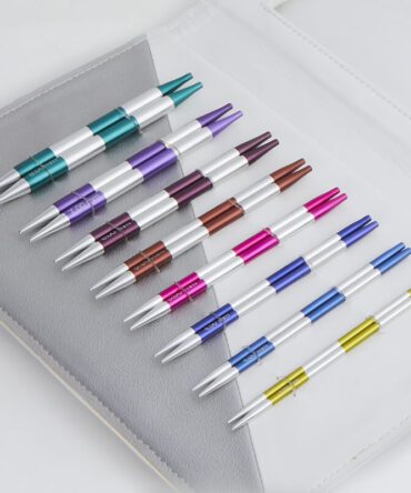 Zestaw drutów Knitpro SmartStix zestaw drutów wymiennych aluminiowy kolorowy