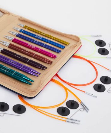 Zestaw drutów KnitPro Zing zestaw drutów wymiennych