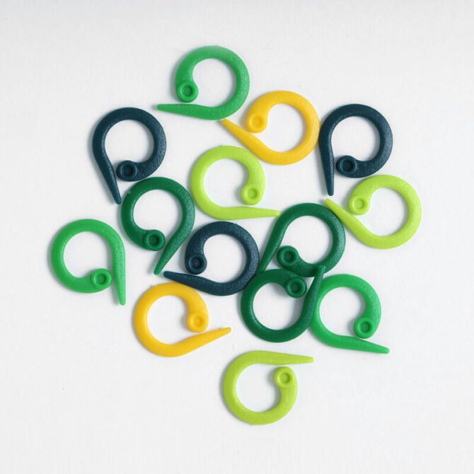 Markery ślimaczki otwarte KnitPro znaczniki dziewiarskie