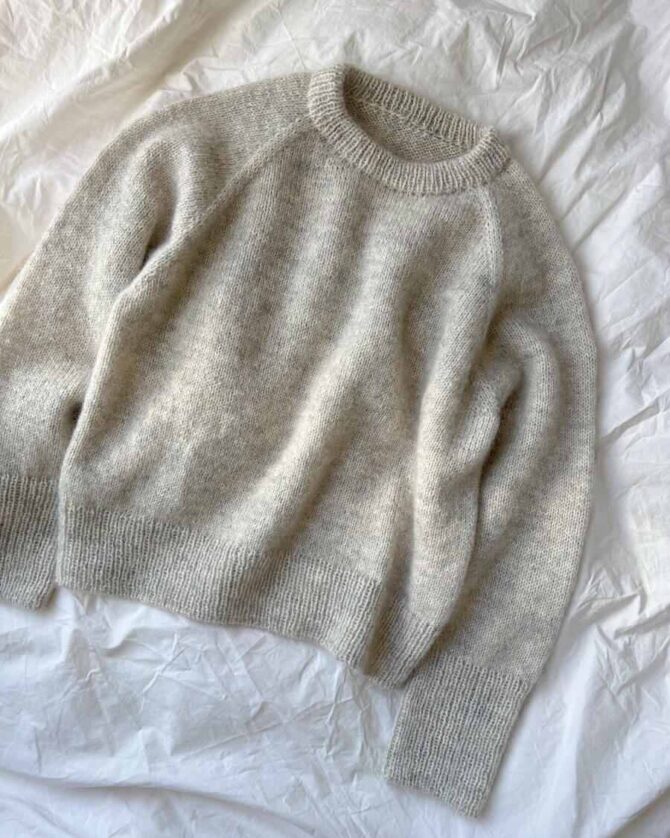PetiteKnit wzory Monday Sweater wzór swetra do robienia na drutach