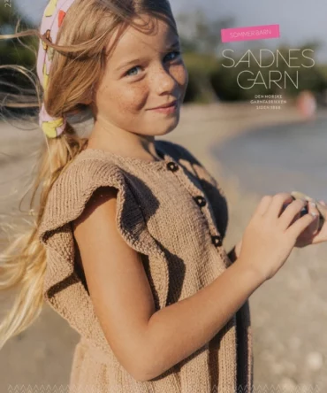 Sommer 2306 Sandnes Garn czasopismo z projektami dla dzieci do robienia na drutach
