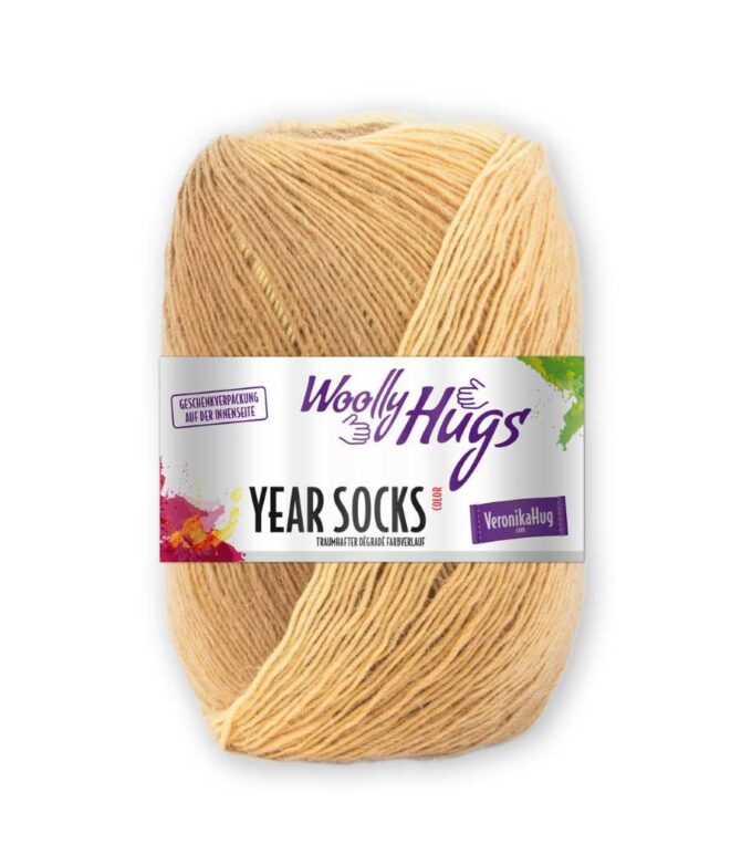 Woolly Hugs Year Socks włóczka skarpetkowa kolor 03