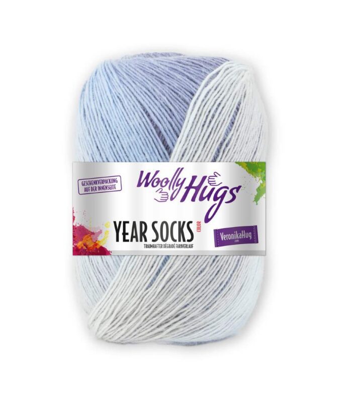 Woolly Hugs Year Socks włóczka skarpetkowa kolor 06