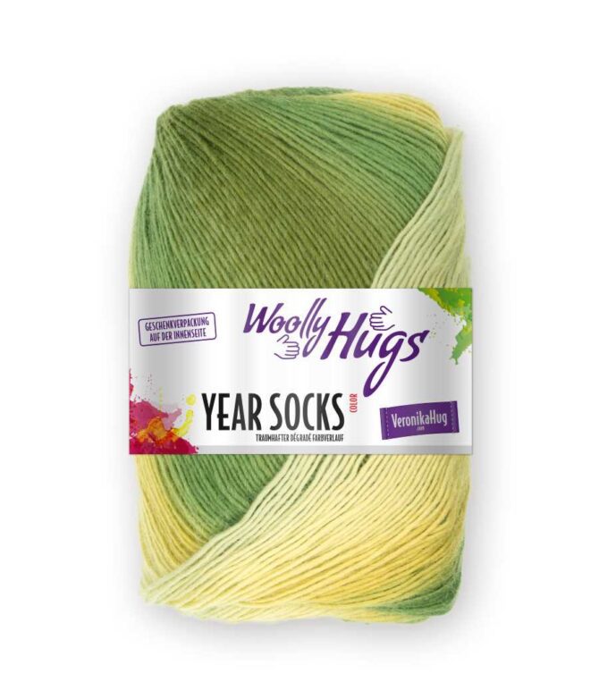 Woolly Hugs Year Socks włóczka skarpetkowa kolor 15
