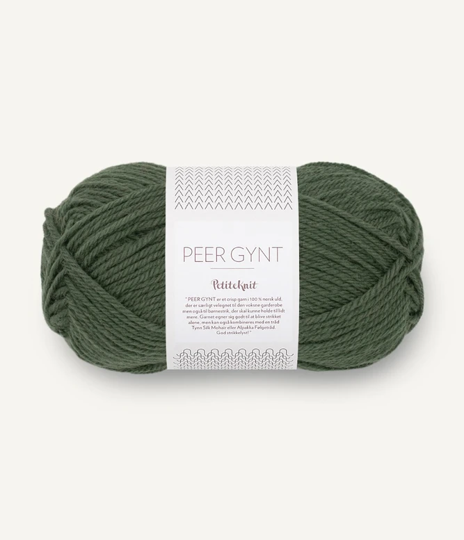 Peer Gynt Petite Knit Sandnes Garn włóczka wełniana kolor 9581
