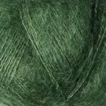 Silk Mohair Isager - 56 zielony butelkowy