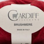 Cardiff Cashmere Brushmere - 111 czerwony