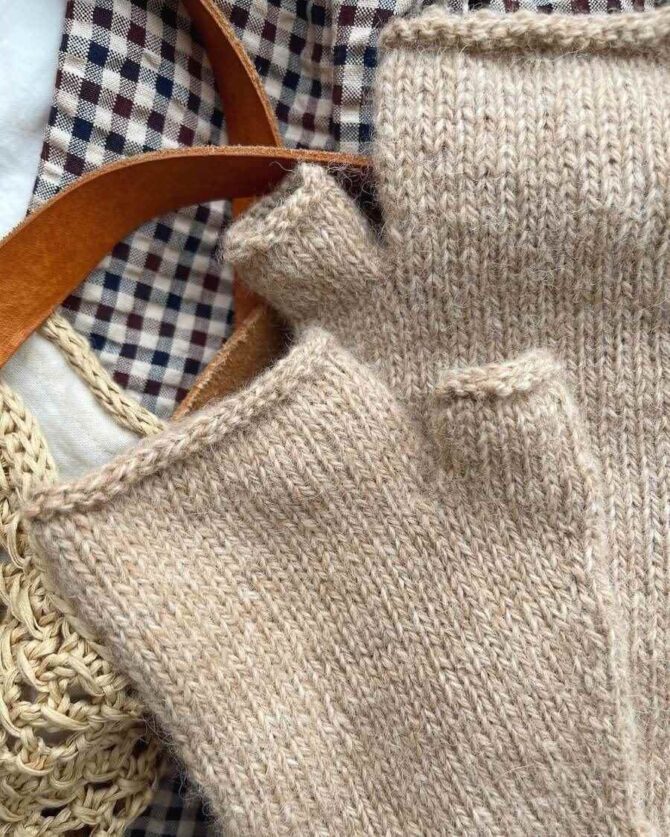 PetiteKnit wzory Penny Gloves, wzór na mitenki do robienia na drutach