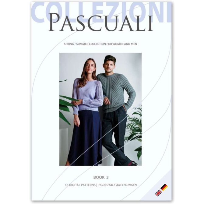 Book 3 Pascuali Collezioni wzory do robienia na drutach z włóczek Pascuali