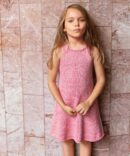 Minnie Dress Junior kolekcja 2405-02 letnia sukienka dla dziewczynki