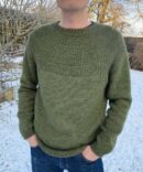 PetiteKnit Anker's Sweater My Boyfriend's Size sweter męski