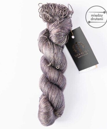 Woollala Pure Silk Lace 600 Mr. Darcy ręcznie farbowany jedwab morwowy najwyższej jakości