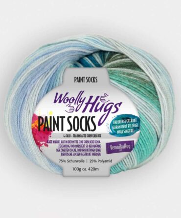 Pro Lana Wooly Hugs miękka, przyjemna włóczka skarpetkowa z wełny dziewiczej, w trakcie dziergania tworzy kolorowe paski