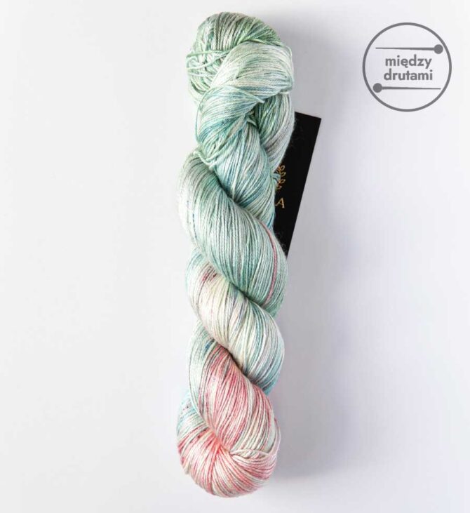 Woollala Pure Silk 100 Anne Eliot ręcznie farbowany jedwab morwowy najwyższej jakości