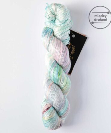 Woollala Pure Silk 100 Enjoy Your Life ręcznie farbowany jedwab morwowy najwyższej jakości