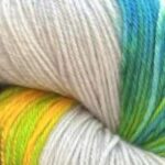 Short Rainbow Comfy Merino - szary jasny