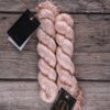 Dester Sand Pink Woollala Pure Silk 100 ręcznie farbowany jedwab morwowy