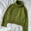 PetiteKnit amy Sweater wzór na druty do samodzielnego wykonania swetra z wełny norweskiej Peer Gynt