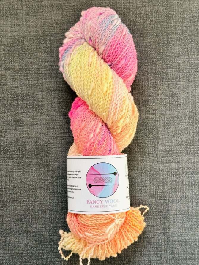 Kimono wzór na druty z włóczką Ballerina Chunky Sandnes Garn - obrazek 12