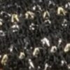 Guziki Knit dzianinowe 1 szt. - 580 czarny