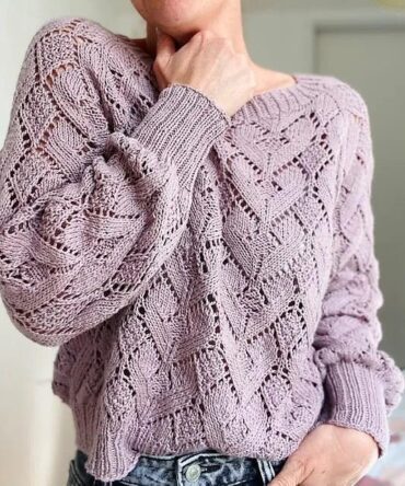 Wzór na druty z włóczką Sole marki Pascuali Lempicka Pullover PinaKnit