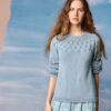 Snowbell Sweater 2104-08 Sandnes Garn darmowy wzór