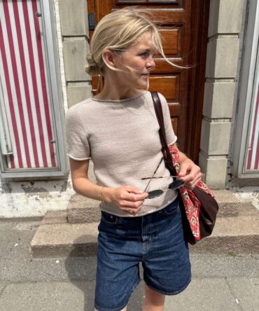 PetiteKnit IVY TEE wzór dziewiarski