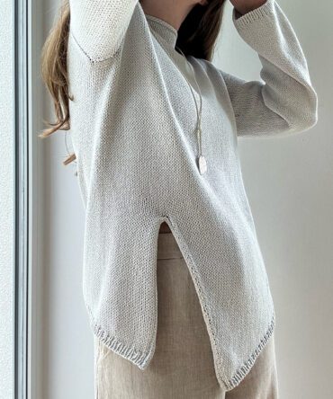 Wzór na druty z włóczką bawełnianą Sole 53 marki Pascuali Moreca Knit pattern wzór