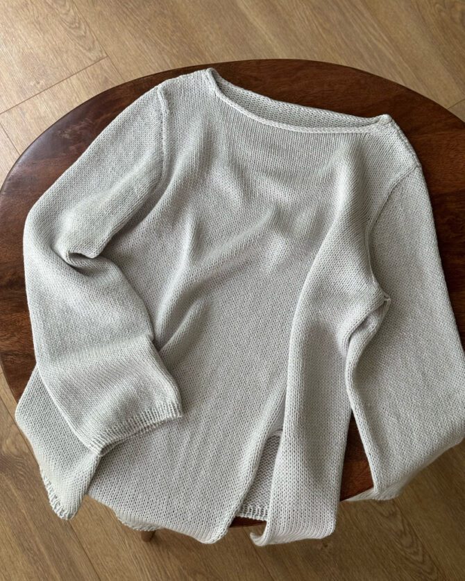 Wzór na druty z włóczką bawełnianą Sole 53 marki Pascuali Moreca Knit pattern wzór
