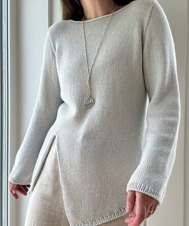 Wzór na druty z włóczką bawełnianą Sole 53 marki Pascuali Moreca Knit pattern wzór