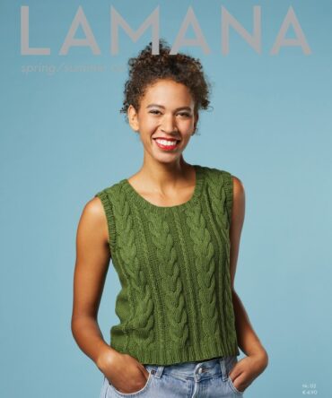 Magazyn LAMANA spring/summer Magazyn Lamana w języku niemieckim wzory na lato