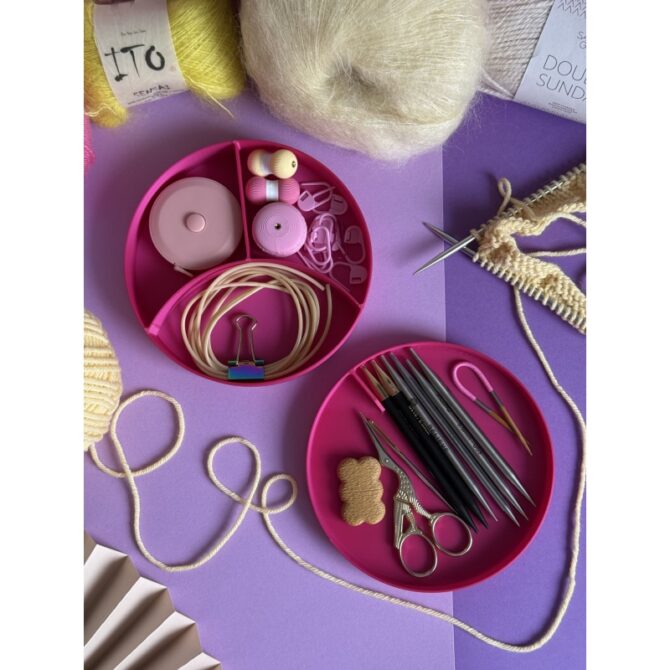 The Knitting Box separator mini kolor flaming