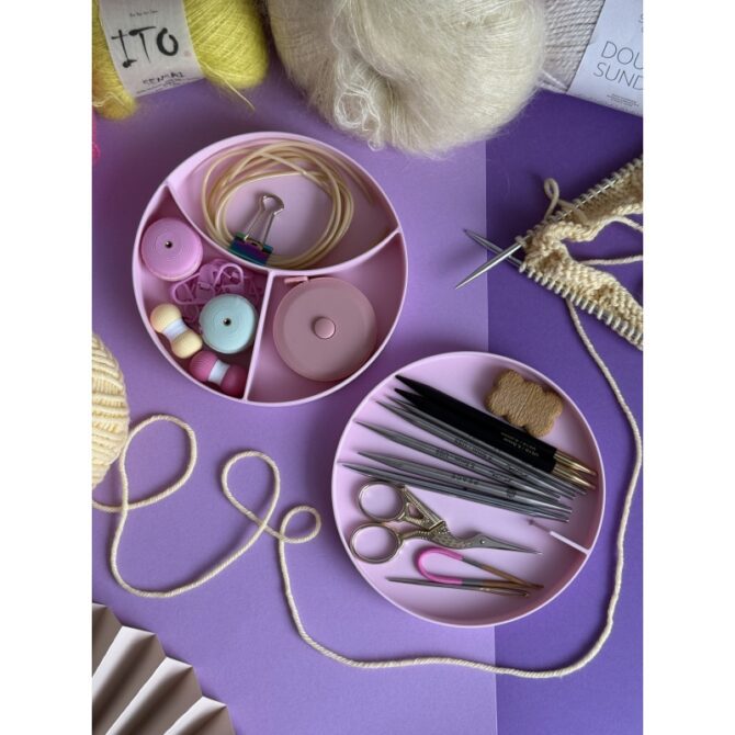 The Knitting Box separator mini kolor wata cukrowa
