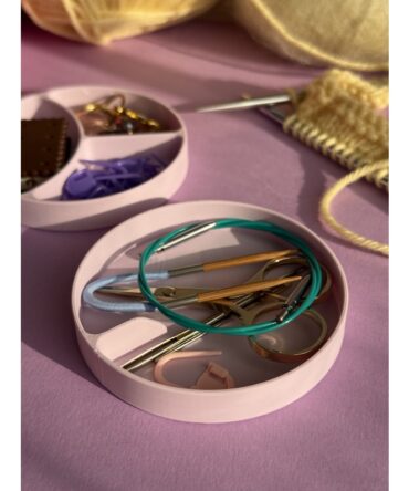 The Knitting Box separator mini kolor liliowy