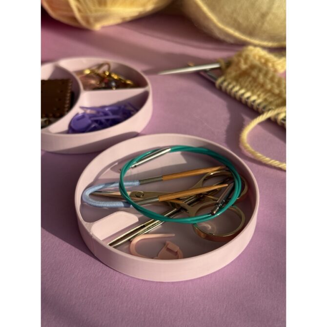 The Knitting Box separator mini kolor liliowy