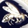 Guzik pszczoła 12mm kol - 560 granatowy
