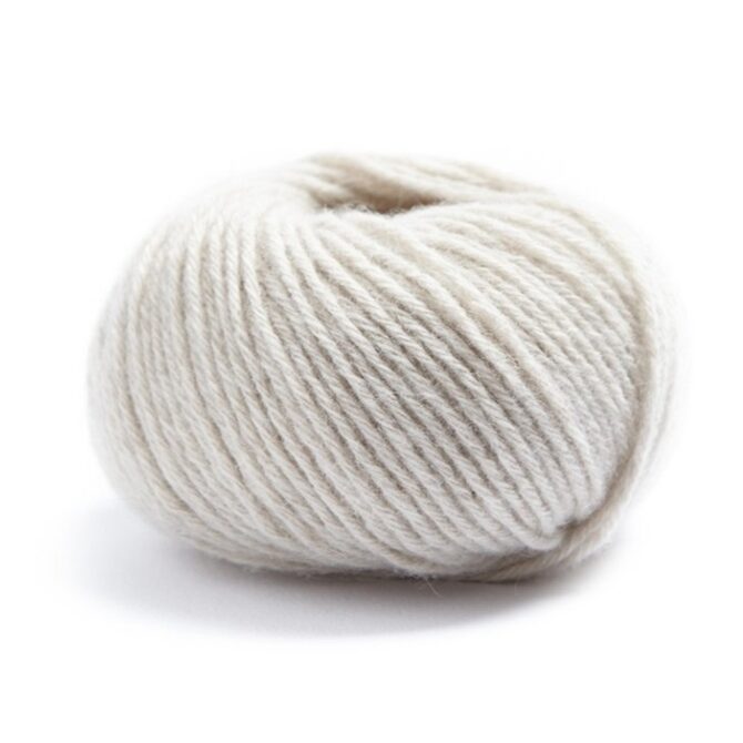 Włóczka wełniana merino z baby alpaką lekka jak chmurka kolor Silk Grey 03
