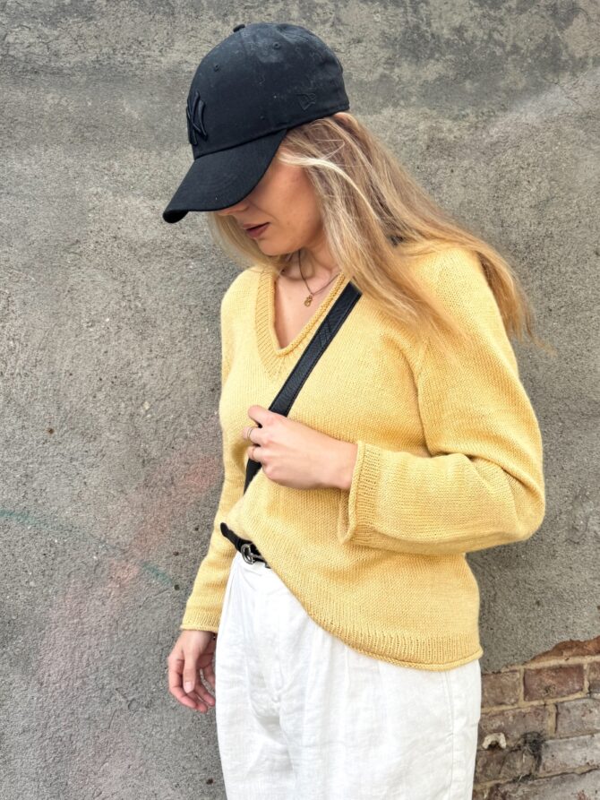 Wzór na druty z włóczką Pinta Butter Blouse Splotka