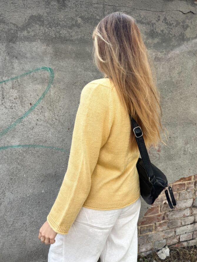Wzór na druty z włóczką Pinta Butter Blouse Splotka